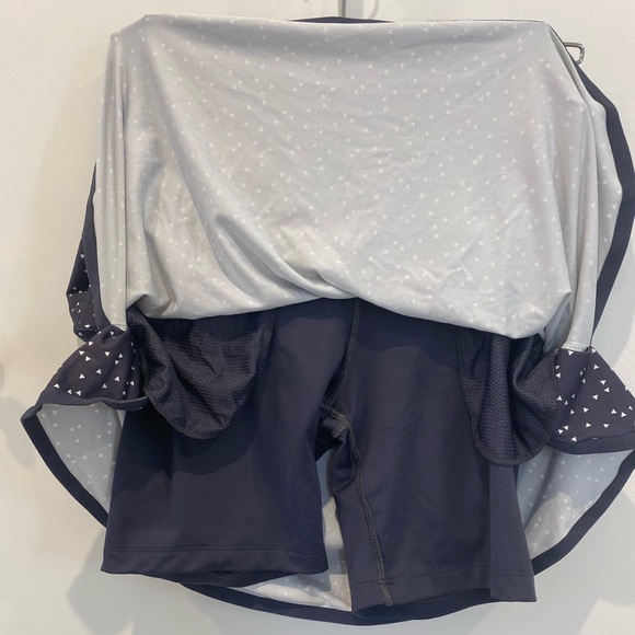 Nike Dri-Fit Skort, size S, navy/grey and white - Picture 2 of 10